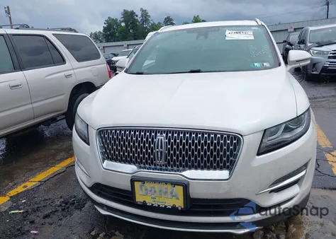 2019 Lincoln Mkc Reserve z USA, uszkodzony, nr VIN 5LMCJ3D94KUL51695